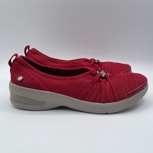 Red Bzees Rosie Slip On Shoes Women’s Cloud Technology Gel Everyday Walking Shoe